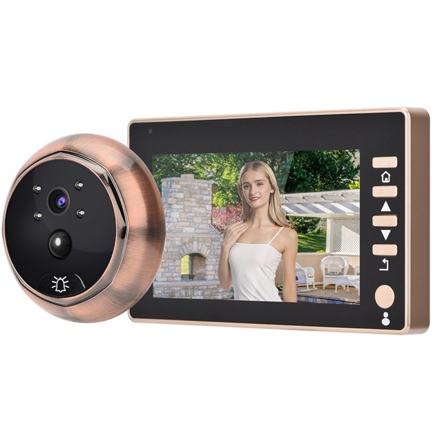 Camera Video Doorbell,4.5" HD Screen Door Video Doorbell Kit Camera Doorbell Maximized Efficiency