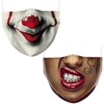 thumbnail image 1 of FEA Funny Halloween Mask Face Cover Cloth Cover Cotton Washable for Wedding Party Cosplay, 1 of 8