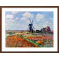 thumbnail image 2 of Art.com Monet: Tulip Fields, 1886 Giclee Print by Claude Monet, Brown Frame Wall Art, 29" x 23", 2 of 5