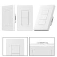 thumbnail image 4 of Dreamhall Zbm5-2C-120W for Zigbee Smart Light Switch Wall Mechanical Switch Voice Control,2 Gang, 4 of 8