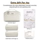 thumbnail image 5 of Set de 3 bolsas organizadoras de viaje y cosméticos BOYATU, color blanco, 5 of 8