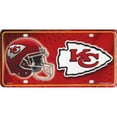 thumbnail image 1 of Kansas City Chiefs Metal License Plate, 1 of 1