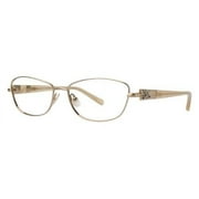 VERA WANG Eyeglasses DIAPHANOUS Gold 51MM