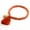 Orange, variant on Bohemia Bracelet Shell Rainbow Hand String Tassel Vintage Charms Delicate Jewelry -Beige