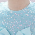 thumbnail image 6 of NAISIBABY Girls Princess Dress, Sleeveless Glitter Sequin Tutu Mesh Birthday Wedding Party Pageant Dress Blue 12Months, 6 of 9