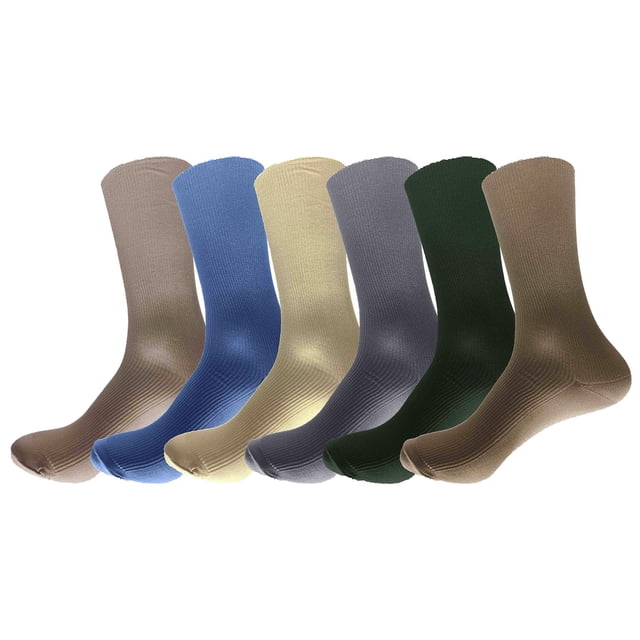 Calcetines De Vestir Para Hombre Gran Galeón Pack con 12 Pares Tatys Fashion 1050