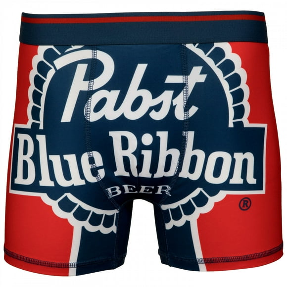 Pabst Blue Ribbon Oversized Logo Boxer Briefs-3XLarge (48-50)