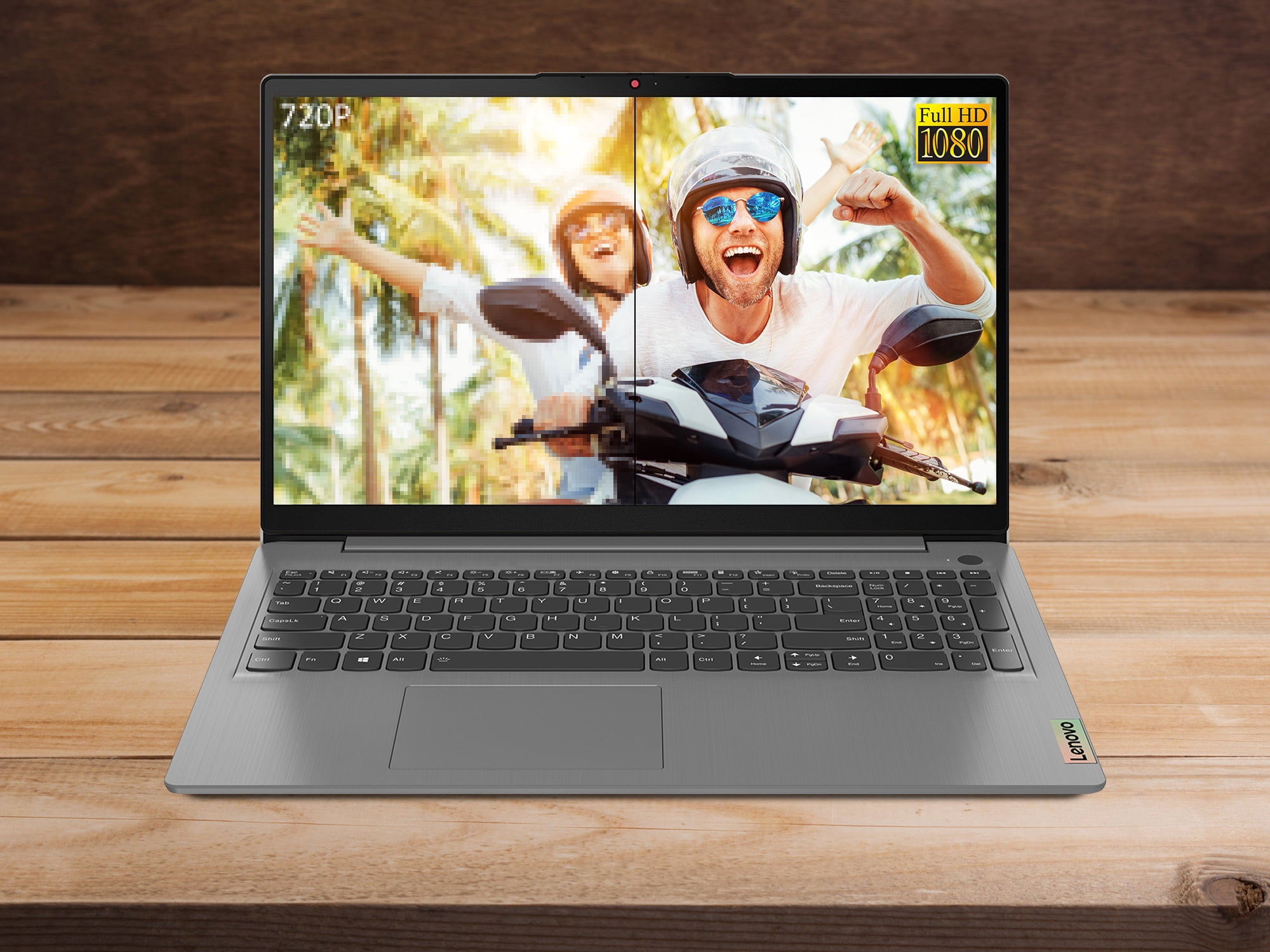Lenovo IdeaPad 3i Laptop, 15.6" FHD Display, Intel Pentium Gold 7505 Upto 3.5GHz, 4GB RAM, 128GB NVMe SSD, HDMI, Card Reader, Wi-Fi, Bluetooth, Windows 11 Home S (82H801GGUS)