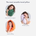thumbnail image 4 of Travel Neck Pillow with 360 Degree Support Scarf Machine Washable Rose, 4 of 6