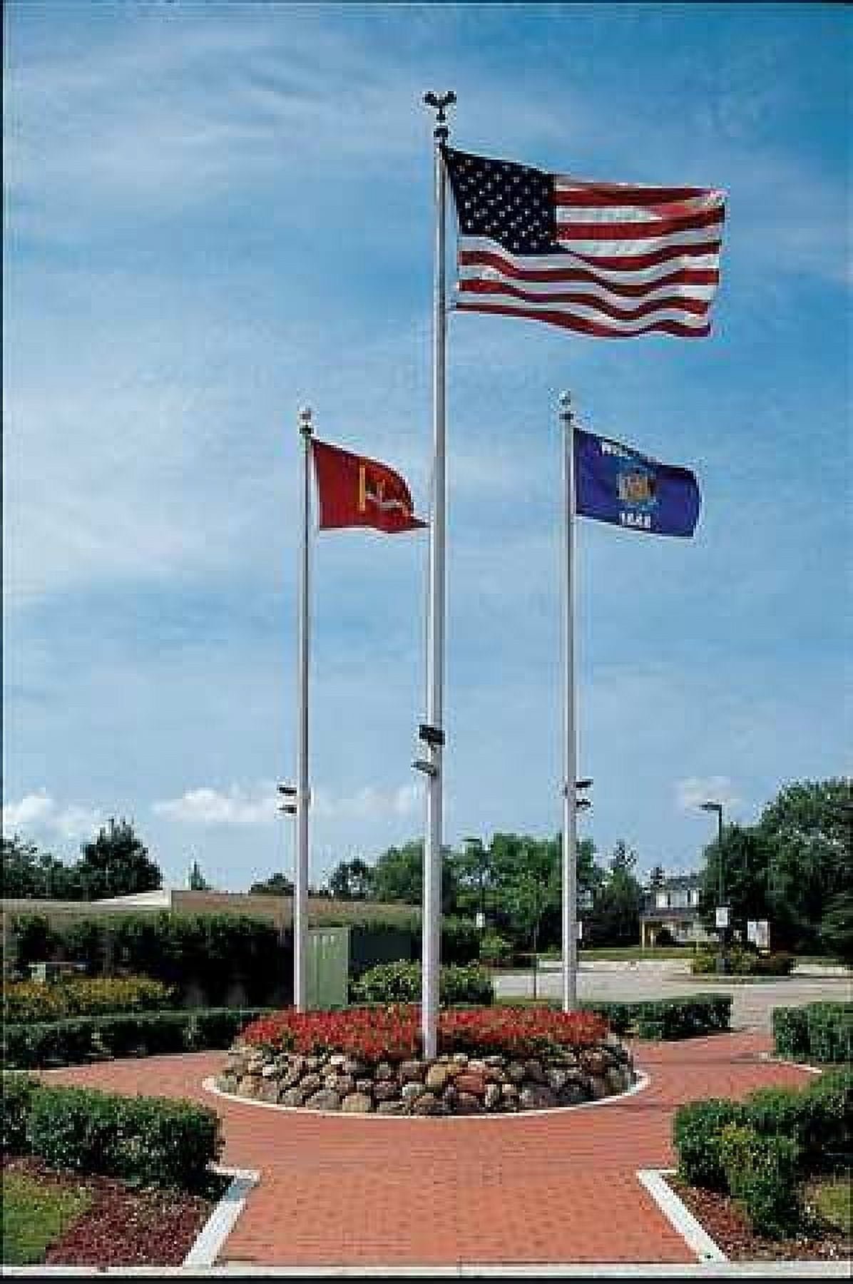 NYLGLO 141860 Kansas State Flag,3x5 Ft