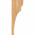 thumbnail image 3 of 5 1/2"W x 8"D x 24"H Yorktown Smooth Corbel, Western Red Cedar, 3 of 9