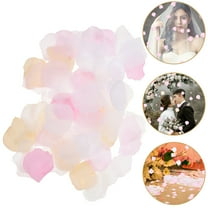 CATIEBYE Valentine's Day Faux Flower Petals Spring Fabric Wedding Decor Couples