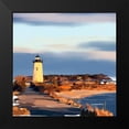 thumbnail image 2 of Kalina, Emily 12x12 Black Modern Framed Museum Art Print Titled - Lighthouse Scene II, 2 of 5