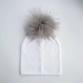 thumbnail image 1 of Gorros de invierno con pompón para bebé, accesorios para fotos de recién nacido, gorro para niño y niña, 1 of 4