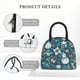 thumbnail image 4 of Disketp Christmas Snowman Gift Bolsa Térmica para Almuerzo, Lonchera con Abertura Amplia y Gran Capacidad, Organizador Reutilizable para Mujeres, Hombres y Adultos, 4 of 6