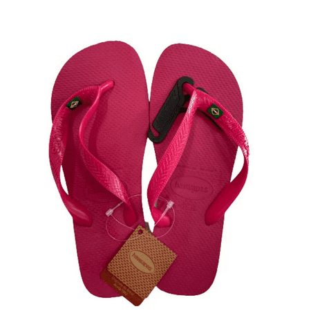 

Havaianas Brazil Flip Flop Tulip Pink Sandals 8M/9-10W US for Unisex Adult