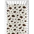 thumbnail image 6 of Sweet Jojo Designs Wild West Cowboy Brown Red Blue Fitted Crib Sheets 2 Piece Set, 6 of 6