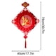 thumbnail image 3 of Fiudx Abanico de Papel Vietnamita para Año Nuevo, Diseño de Borlas Rojas, Tejido Flocado de Alta Calidad, Mezcla de Culturas China y Vietnamita, Perfecto para La Decoración Del Festival de Primavera,, 3 of 5