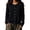 Black, variant on Women's Base Sweater Cardigan Lightweight Soft Casual Button Front Knit Jacket Long Sleeve Spring Fall Clothes (M, Blue)