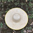 thumbnail image 4 of Eosunjian Straw Hat Breathable Big-brimmed Convenient Anti-UV Sunproof Sunshade Hat for Fishing, 4 of 13