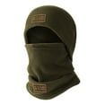thumbnail image 6 of VISALY Winter Fleece Balaclava Ski Mask for Cold Weather Mask Thermal Balaclava Ski Mask Winter Warm Face Mask Fleece Face Cover Mask for Skiing Snowboarding Motorcycling Army Green M, 6 of 6