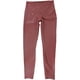 thumbnail image 1 of Reebok Womens Lux Metallics Compression Athletic Pants rosedust L/27, 1 of 1