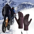 thumbnail image 4 of Heated Knitting Gloves USB Rechargeable for Men Women, Touchscreen Winter Heating Gloves for Cold Weather Outdoor Activities Work Skiing, 4 of 5