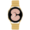 thumbnail image 2 of Watch Stainless Steel Strap, for Samsung Watch4/5/6 20MM, Gold, 2 of 5