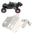 thumbnail image 3 of Protector del eje trasero del coche RC, acero inoxidable del coche RC Protector del eje trasero del coche RC Armadura del chasis de acero inoxidable Diseño aerodinámico, 3 of 14
