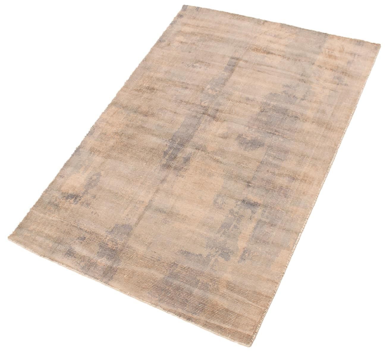 ECARPETGALLERY 5'0" x 7'7" Transitional Galleria Hand-knotted Area Rug for Living Room, Dining Room and Bedroom in Ivory