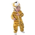 thumbnail image 1 of Mameluco de franela con diseño de tigre para bebé Costume OLLULL, de 2 a 3 años, 1 of 6