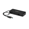thumbnail image 1 of Estación de acoplamiento StarTech.com Mini Dock USB 3.0 con doble monitor, 1 of 6
