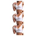 thumbnail image 4 of Sonducket Sujetador deportivo inalámbrico para mujer, chaleco acolchado para dormir, ropa interior transpirable a prueba de golpes para mujer, Type1 NO1, 4 of 6