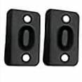 thumbnail image 3 of Designers Impressions Matte Black Replacement Strike Plates for Ball Catch (Pair): PL-001, 3 of 3