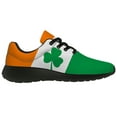 thumbnail image 4 of Customuart St Patricks Day Running Shoes Men Irish Flag Sneakers Size 7.5, 4 of 5
