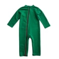 thumbnail image 7 of Strip-Proof Toddler Romper with a Back Zipper in Green/Red, 7 of 7