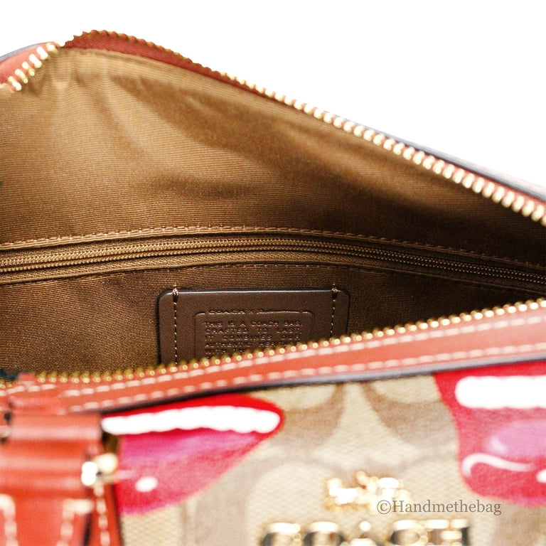Coach X Tom Wesselmann (CQ033) Rowan Medium Leather Satchel Coach X Tom Wesselmann (CQ033) Rowan Medium Leather Satchel