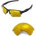 thumbnail image 2 of Walleva 24K Gold Polarized Replacement Lenses for Oakley Flak 2.0 XL Sunglasses, 2 of 5