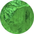 thumbnail image 1 of Ahgly Company Indoor Round Oriental Green Industrial Area Rugs, 8' Round, 1 of 4