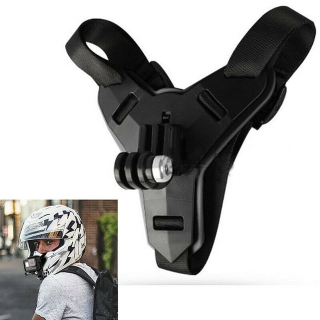 Soporte De Montaje De Barbilla Para Casco De Plástico Para Cámara Deportiva 8/7/6/5 Negro negro-B Yotijar Cámara deportiva Montaje de barbilla