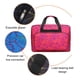 thumbnail image 3 of Bolsa deportiva y de fitness Methold gran capacidad almacenamiento ropa de viaje resistente duradera Rojo brillante, 3 of 6