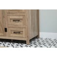 thumbnail image 5 of Elegant Kitchen and Bath 42 inch Single bathroom vanity in natural oak with backsplash, 5 of 8