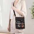 thumbnail image 3 of Hfppkn Owl Embroidered Boho Hobo Crossbody Bag, Vintage Ethnic Shoulder Purse for Women Travel Use 20x23x4cm, 3 of 7