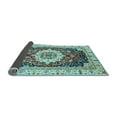 thumbnail image 2 of Ahgly Company Indoor Rectangle Abstract Light Blue Modern Area Rugs, 2' x 3', 2 of 4