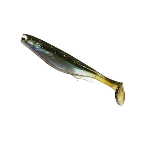 Soft Fishing Lures 10.1cm 10.2g Artificial Baits Paddle Tail Swimbaits Fishing Lure for Trout T Tail Baits