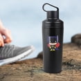 thumbnail image 4 of Batman Official Batman Batgirl Cute Chibi Character Pattern 18 oz Insulated Water Bottle, Leak Resistant, Vacuum Insulated Stainless Steel with 2-in-1 Loop Cap, 4 of 7