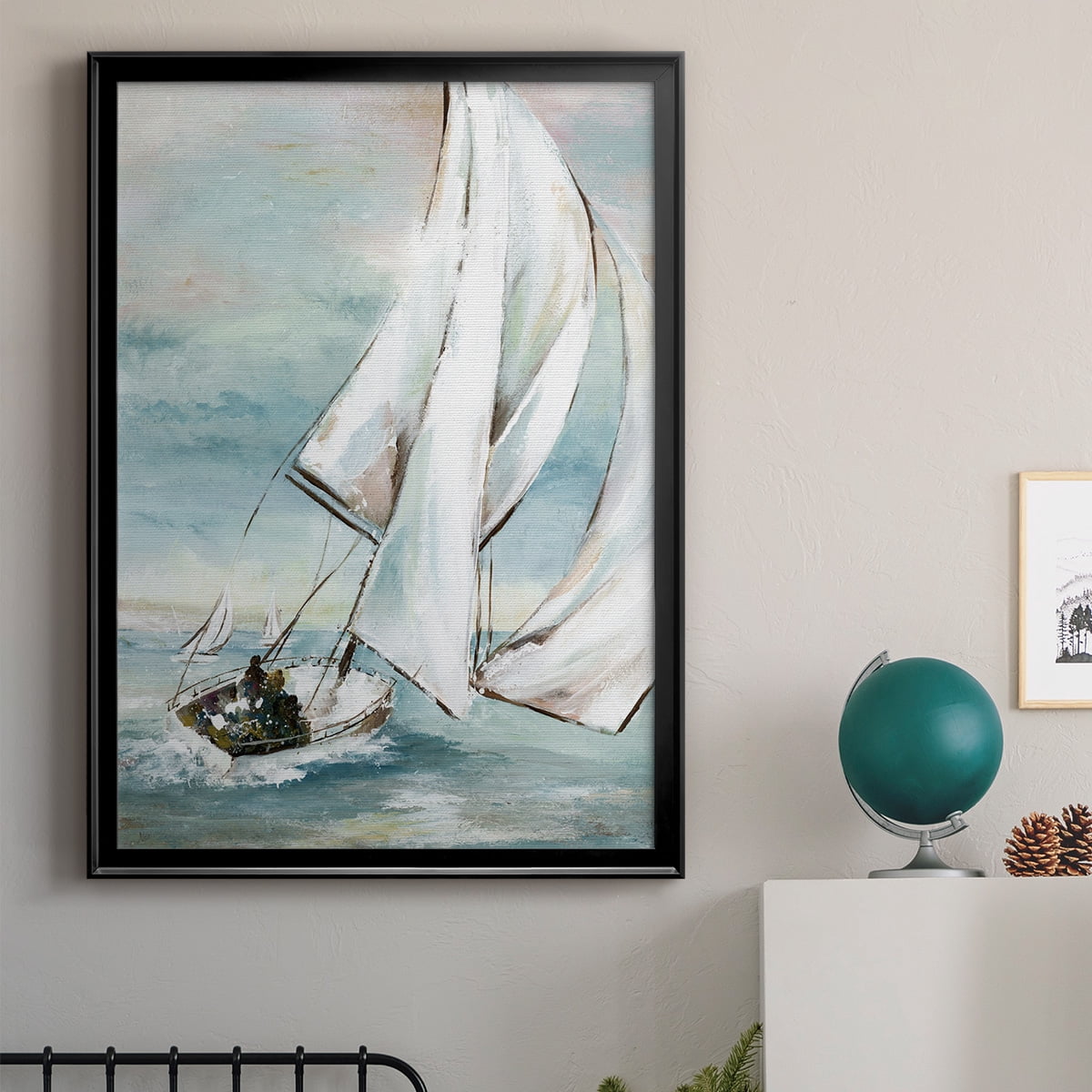 Setting Sail Premium Classic Framed Print - Ready to Hang