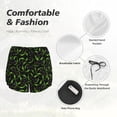 thumbnail image 4 of Balery Cool Gamepad Pattern Women's Running Shorts with Liner 2 Pockets Elastic Workout Athletic Gym Yoga Shorts-Small, 4 of 7