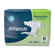 Attends Advanced Disposable Briefs, Regular, Heavy Absorbency - 20 Count