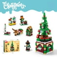thumbnail image 5 of FareFlable Fun Christmas Train Figurine Building Blocks Set, Fun Christmas Tree Hands-on Educational Building Toys, Perfect Christmas Decorations Toy Gifts for All Ages, 5 of 8